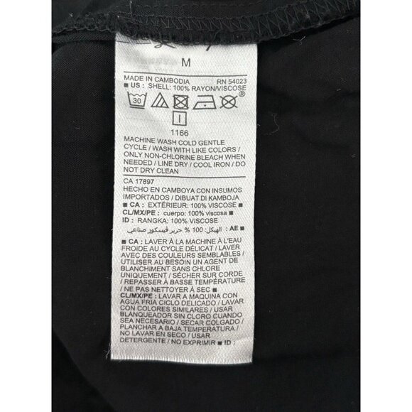 Old Navy Womens Black Button-Down Sleeveless Maxi Dress M - Picture 5 of 5